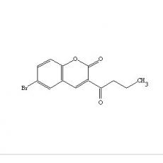 6-溴-3-丁酰-2H-苯并吡喃-2-酮
