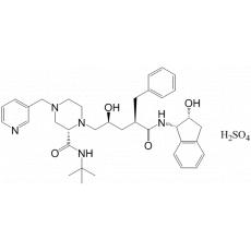 Indinavir sulfate, MK-639, L-735524, Crixivan