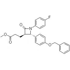 (3R,4S)-1-(4-氟苯基)-2-氧代-4-[4-(苄氧基)苯基]-3-氮杂环丁烷丙酸甲酯