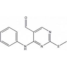 2-Methylsulfanyl-4-phenylamino-pyrimidine-5-carbaldehyde