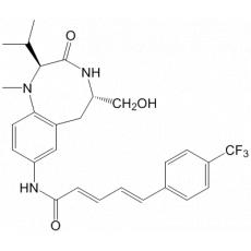 2S,5S)-(E,E)-8-(5-(4-(Trifluoromethyl)phenyl)-2,4-pentadienoylamino)benzolacta