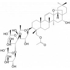 3-乙酰氧基-16α-羟基-13,28-环氧齐墎果-11-烯-3β-[β-D-吡喃葡萄糖（1→2)-β-D-吡喃葡萄糖（1→3）]-β-D-吡喃福考糖苷