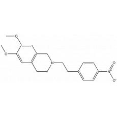 1,2,3,4-Tetrahydro-6,7-dimethoxy-2-[2-(4-nitrophenyl)ethyl]isoquinoline