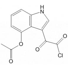 3-(2-chloro-2-oxoacetyl)-1H-indol-4-yl acetate