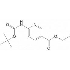 3-Pyridinecarboxylic acid, 6-[[(1,1-dimethylethoxy)carbonyl]amino]-, ethyl ester