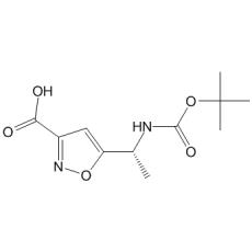 （R）-5-（1-（叔丁氧羰基氨基）乙基）异恶唑-3-羧酸