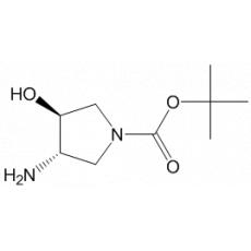 （3S，4S）-叔丁基-3-氨基-4-羟基吡咯烷-1-羧酸