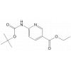 3-Pyridinecarboxylic acid, 6-[[(1,1-dimethylethoxy)carbonyl]amino]-, ethyl ester