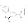 （3S，4R）-1-（叔丁氧羰基）-4-P-甲苯基吡咯烷-3-羧酸