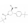 （3S，4R）-1-（叔丁氧羰基）-4-（4-叔丁基苯基）吡咯烷-3-羧酸