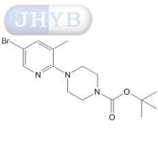 5-Bromo-2-[4-(N-Boc)piperazin-1-yl]-3-methylpyridine