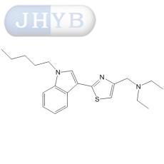 N-ethyl-N-((2-(1-pentyl-1H-indol-3-yl)thiazol-4-yl)methyl)ethanamine