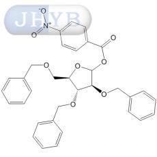 1-对硝基苯甲酸-2,3,5-三苄氧基-D-阿拉伯呋喃糖苷