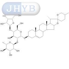 薯蓣皂苷元-3-O-α-L-吡喃鼠李糖基-(1→2)[α-L-呋喃阿拉伯糖基]-(1→4)-β-D-吡喃葡萄糖苷