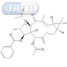 （2R*，3S*，4R*，9S*，11S*，15R*）-5，15-Diacetoxy-3-benzoyloxy-14-oxolathyra-6(17），12E-diene