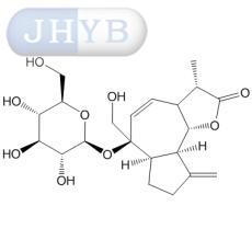 10β,14-Dihydroxy-10(14),11β(13)-tetrahydro-8,9-didehydro-3-deoxyzaluzanin C 10-O-β-glucopyranoside