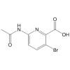 6-乙酰氨基-3-溴-2-甲酸吡啶