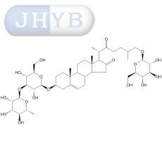 26-O-β-D-吡喃葡萄糖基-3β,26-二羟基-5-胆甾烯-6,22-二氧代-3-O-α-L-吡喃鼠李糖基-(1→2)-β-D-吡喃葡萄糖苷