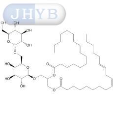 1-O-十六酸-2-O-(9Z,12Z-十八碳二烯酸)-3-O-[α-D-吡喃葡萄糖基-(1″→6′)-O-β-D-吡喃葡萄糖基]-甘油
