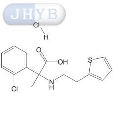 D-(+)-alpha-(2-噻吩乙胺基)-alpha-(2-氯苯基)醋酸甲酯盐酸盐