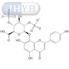 异高山黄芩素-8-O-β-D-葡萄糖醛酸苷 2″,4″-二硫酸盐