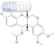 12-Deoxo-12α-acetoxyelliptone