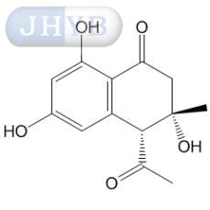 4-(cis)-Acetyl-3,6,8-trihydroxy-3-methyldihydronaphthalenone