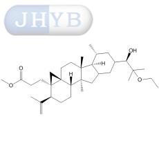 24-Hydroxy-25-ethoxy-3,4-seco-cycloart-4(28)-en-3-oic acid methyl ester