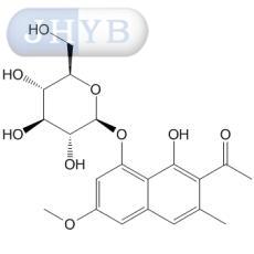 芦荟大黄素 8-葡萄糖甙