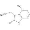 2-(4-Hydroxy-2-oxoindolin-3-yl)acetonitrile