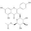 堪非醇 3-O-(6''-O-乙酰基)葡萄糖甙
