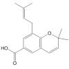 2,2-二甲基-8-(3-甲基-2-丁烯基)-2H-苯并吡喃-6-羧酸