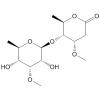 6-Deoxy-3-O-methyl--allopyranosyl(14)--cymaronic acid -lactone