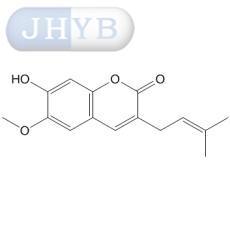 7-Hydroxy-6-methoxy-3-prenylcoumarin