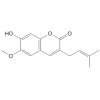 7-Hydroxy-6-methoxy-3-prenylcoumarin