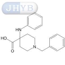 4-苯胺基-1-苄基-4-哌啶羧酸