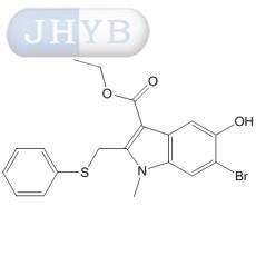 6-溴-5-羟基-1-甲基-2-(苯基硫甲基)吲哚-3-甲酸乙酯