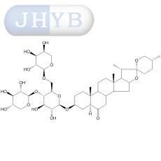 3-O-{O-β-D-木吡喃基-(1→4)-O-[α-L-吡喃阿拉伯糖基-(1→6)-β-D-吡喃葡萄糖苷]}