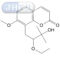 7-甲氧基-8-(2'-乙氧基-3'-羟基-3'-甲基丁基)香豆精