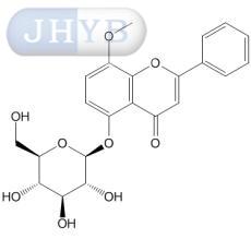 8-甲氧基-5-O-葡萄糖苷黄酮