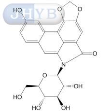 3,4-亚甲二氧基-10-羟基马兜铃内酰胺-N-β-D-葡萄糖苷