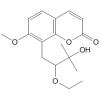 7-甲氧基-8-(2'-乙氧基-3'-羟基-3'-甲基丁基)香豆精