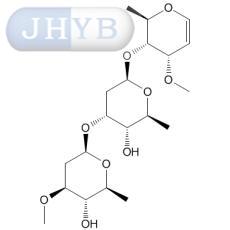 O--D-Oleandropyranosyl14-O--D-digitoxopyran-nosyl-14-D-cymaral