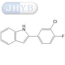 2-(3-氯-4-氟苯基)吲哚