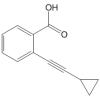 2-(2-环丙基乙炔基)苯甲酸
