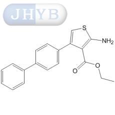 2-氨基-4-(1,1'-联苯基-4-基)噻吩-3-甲酸乙酯
