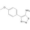 5-氨基-4-(4-甲氧基苯基)-1,2,3-噻二唑