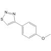 4-(4-甲氧基苯基)-1,2,3-噻二唑