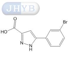5-(3-溴苯基)-1H-吡唑-3-甲酸