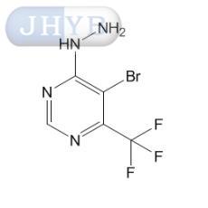 5-溴-6-三氟甲基嘧啶-4-肼
